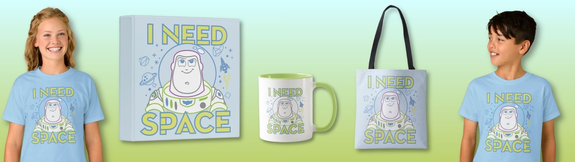 Buzz Lightyear "I Need Space"