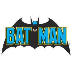 Batman | Vintage Blue Black Logo