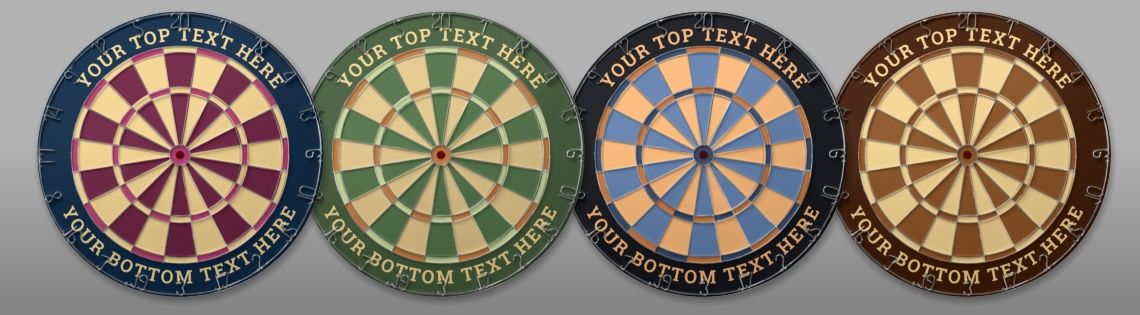 Designer Colors Dartboard Collection