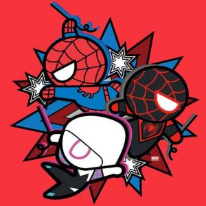 Kawaii Spider-Man, Ghost-Spider, & Miles Morales