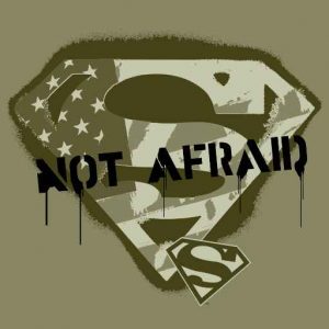 Superman S-Shield | US Camo - Not Afraid Logo
