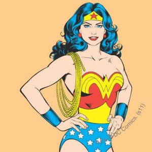 Wonder Woman | Vintage Pose with Lasso