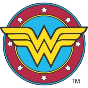 Wonder Woman Circle & Stars Logo