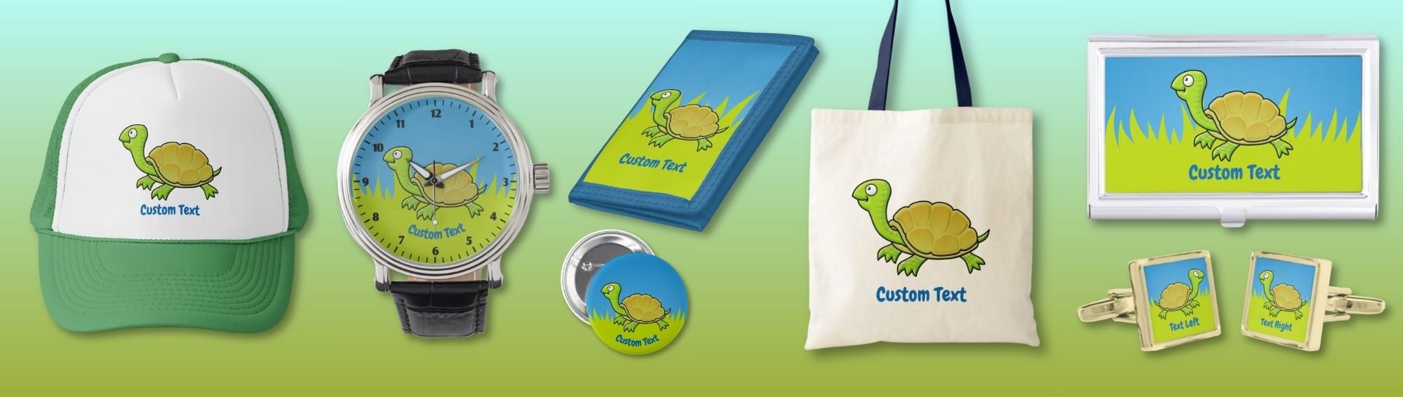 Turtle Cartoon Accessories
