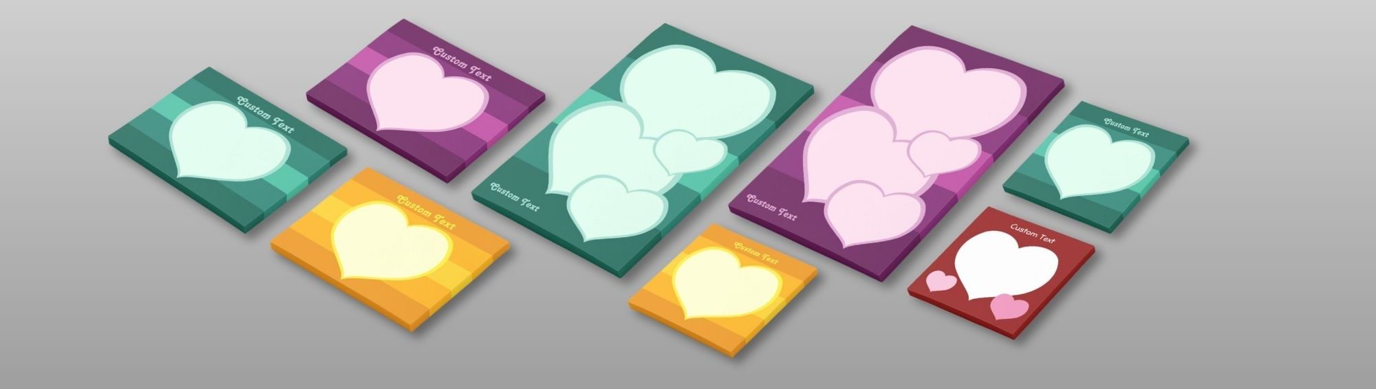 Heart Icon Post-it Notes