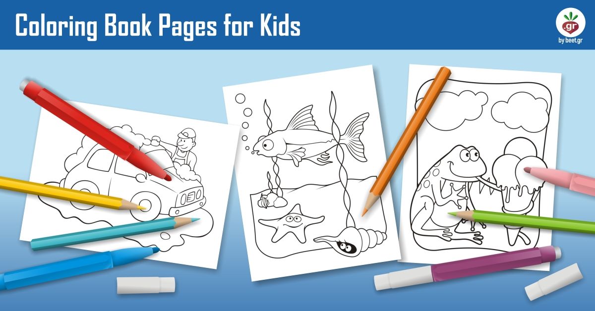Coloring Book Pages for Kids