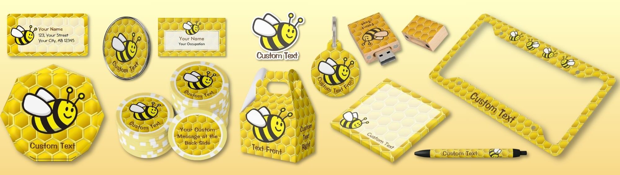 Honeybee Cartoon Collection