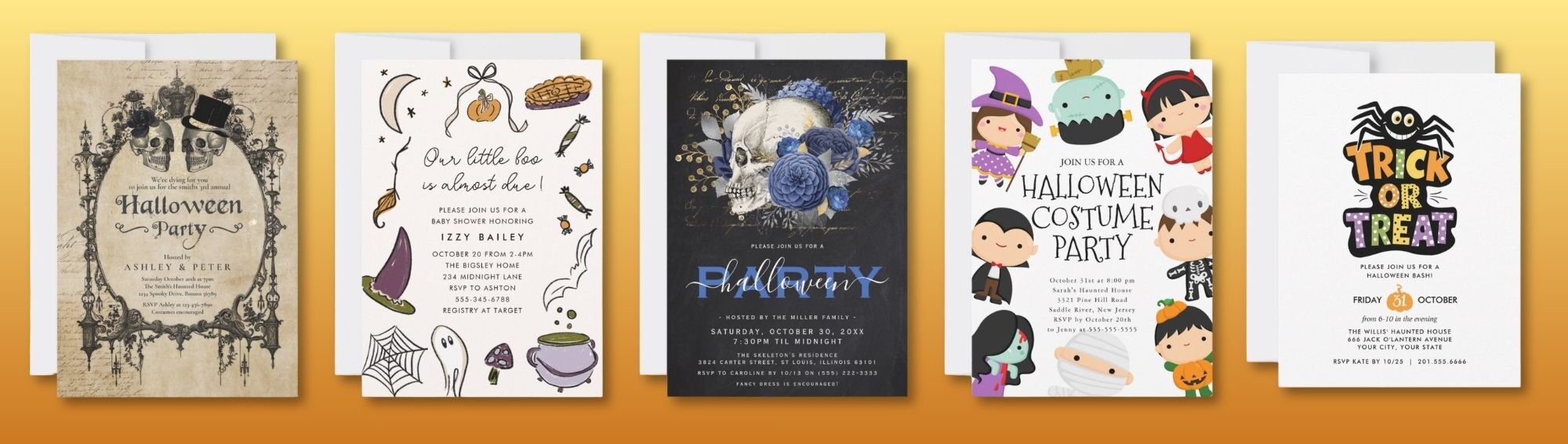 Halloween Invitations
