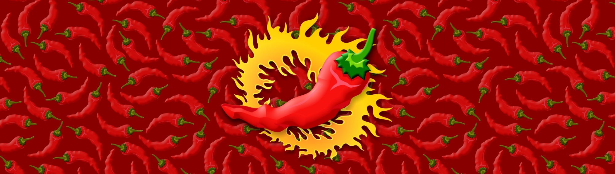 Pepper with Flame Circle