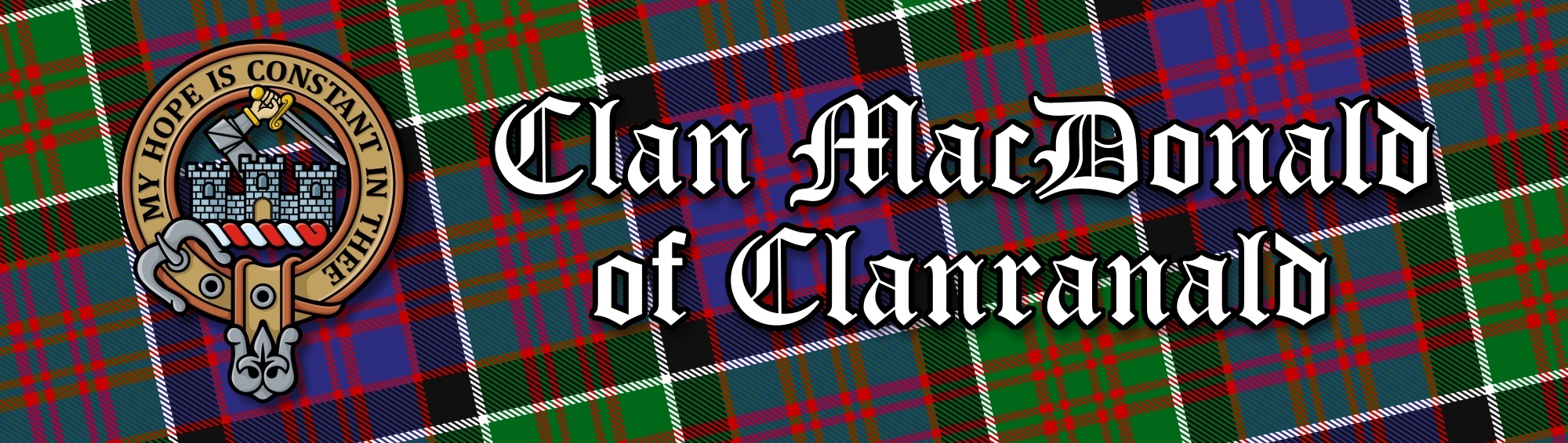 Clan MacDonald of Clanranald Tartan Collection