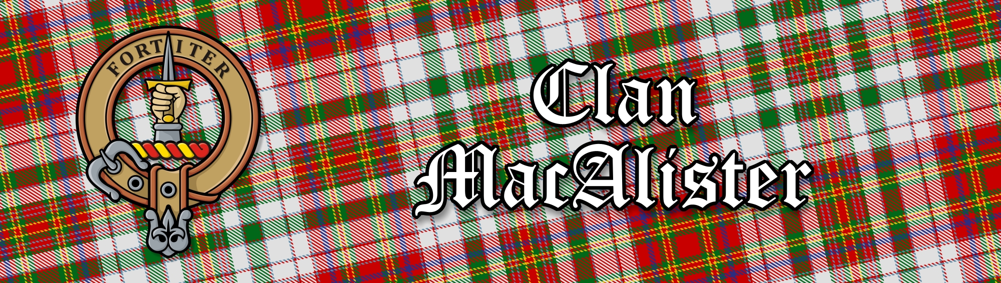 Clan MacAlister Dress Tartan Collection