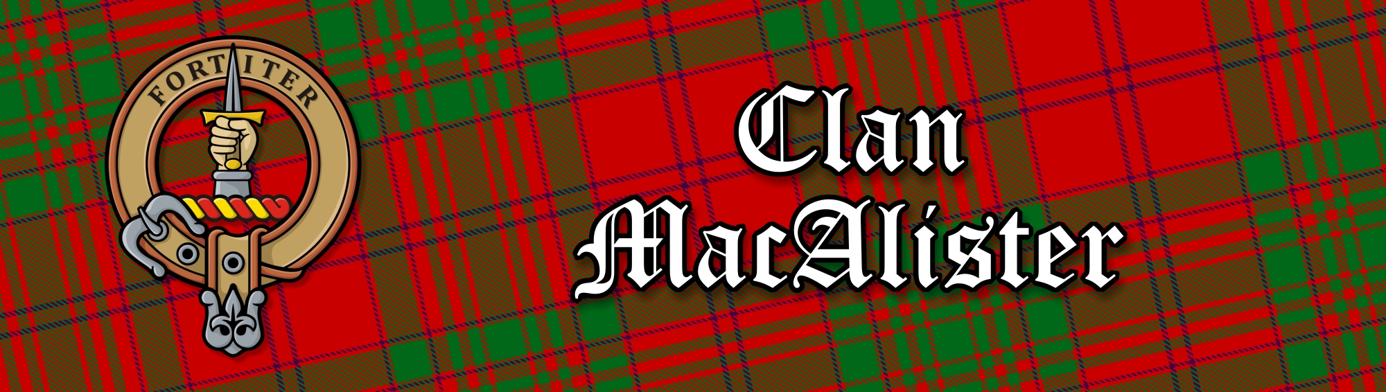 Clan MacAlister of Glenbarr Tartan Collection