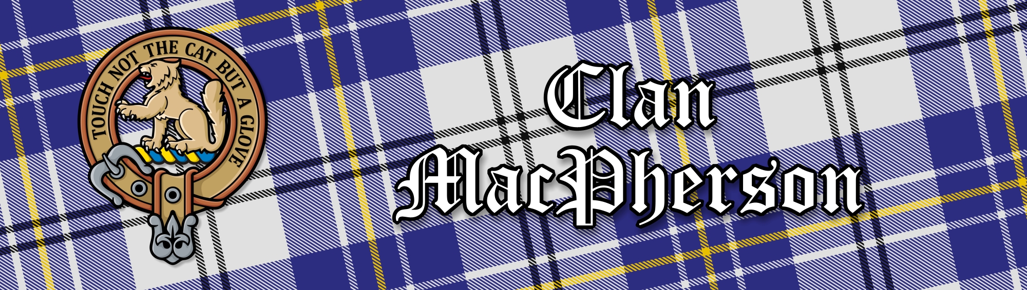 Clan MacPherson Blue Dress Tartan Collection