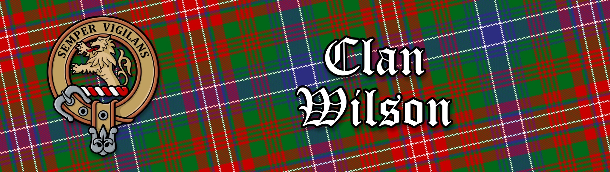 Clan Wilson Modern Tartan Collection