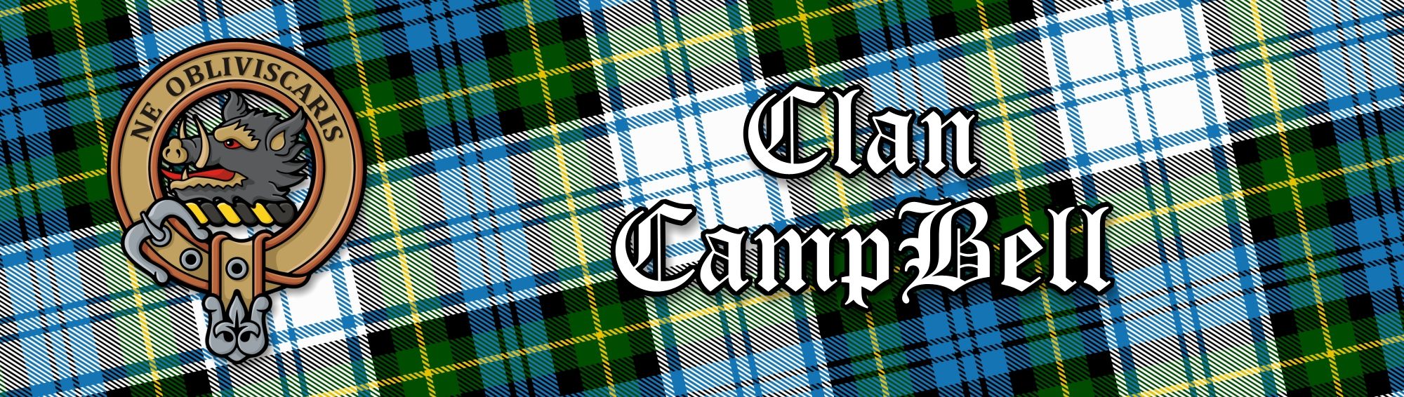 Clan Campbell Dress Tartan Collection