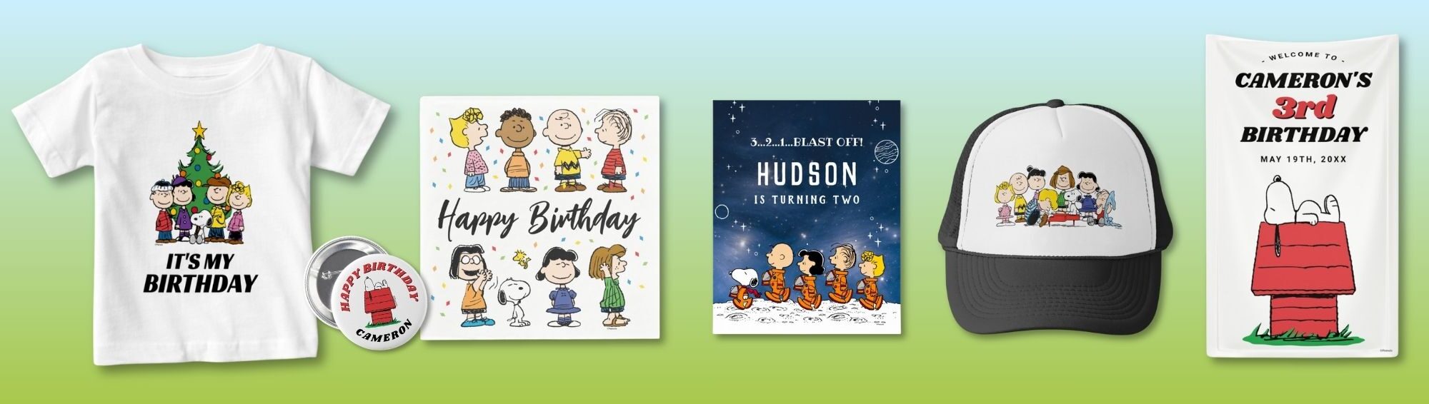 Peanuts Birthday Collections